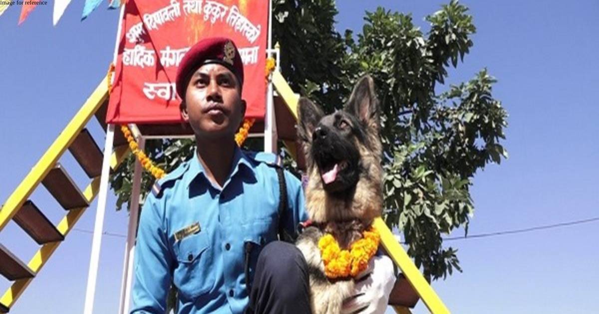 Nepal Police honours best performing service dogs on 